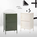 ArtissIn Buffet Sideboard Metal Cabinet - DOUBLE Green-8
