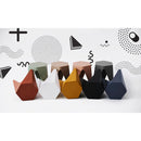 Artiss 2x Bar Stools Puzzle Plastic Foot Stool Grey-6