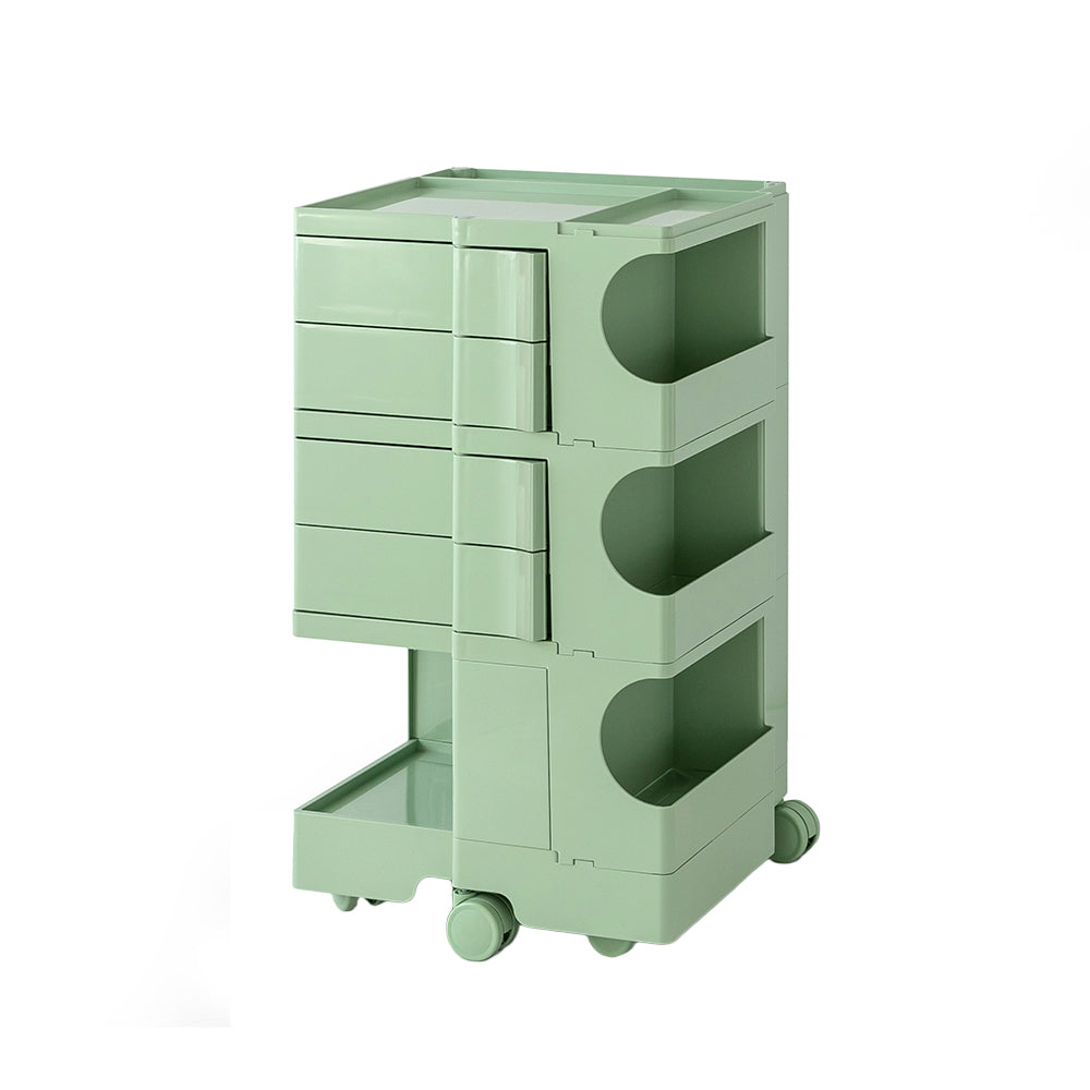 ArtissIn Storage Trolley Bedside Table 5 Tier Cart Boby Replica Green