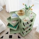 ArtissIn Storage Trolley Bedside Table 5 Tier Cart Boby Replica Green-5