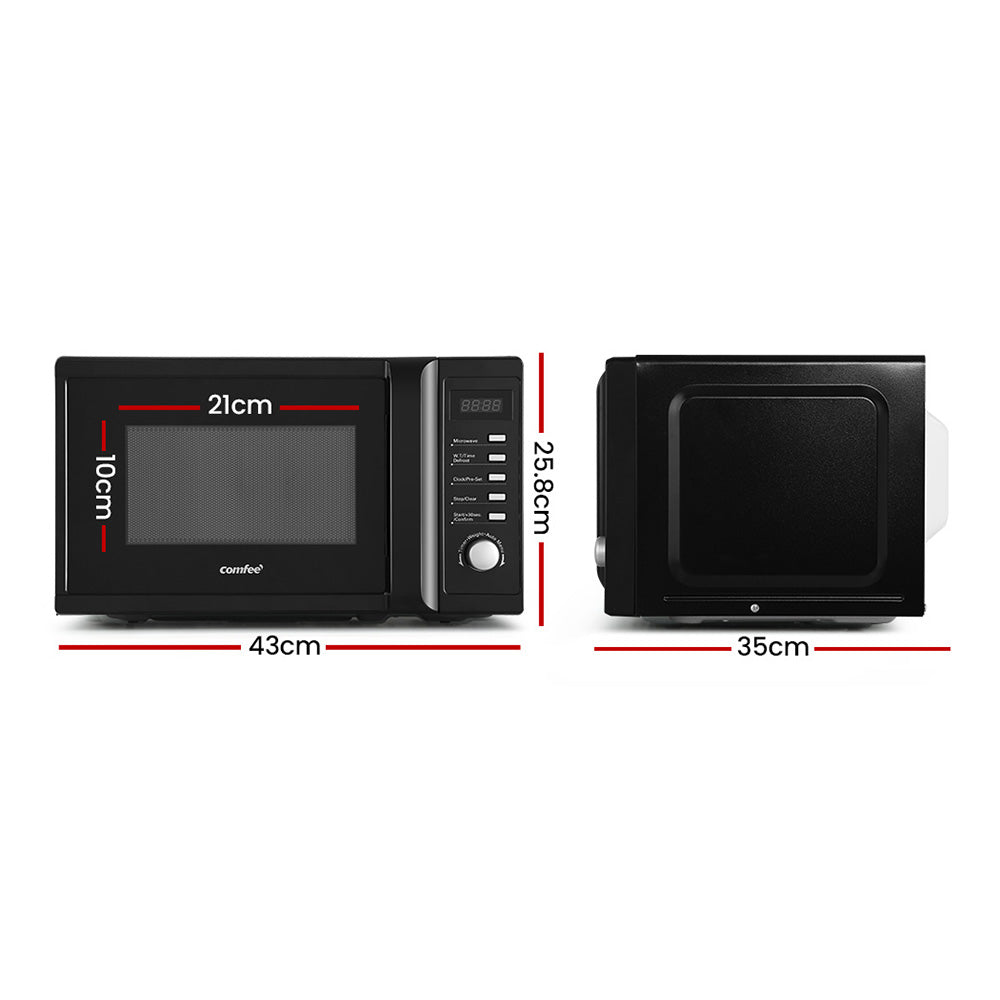 Comfee 20L Microwave Oven 700W Black - 0
