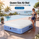 Weisshorn Queen Air Mattress with Rechargeable Cordless Pump 41cm-2