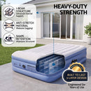Weisshorn Queen Air Mattress with Rechargeable Cordless Pump 46cm-3