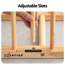 Artiss Wooden Art Drying & Canvas Storage Rack with Caster Wheels for Studio,Galleries,Classroom-5