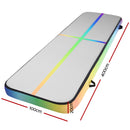 Everfit 4X1X0.2M Air Track Inflatable Tumbling Mat Gymnastics Yoga Mat-2