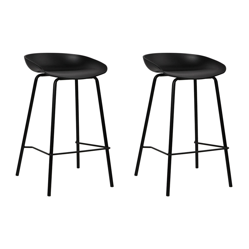 Artiss 2x Bar Stools Kitchen Counter Stools Metal