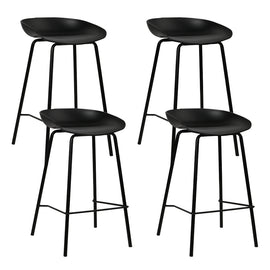 Artiss 4x Bar Stools Kitchen Counter Stools Metal
