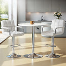 Artiss Bar Table and Stools Set Dining Desk Kitchen Chairs Cafe Pub-7