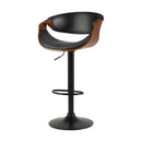 Artiss Bar Stools Gas Lift Leather w/Armrest-13