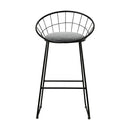 Artiss 4x Bar Stools Padded Seat Metal-3