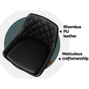 Artiss 2x Bar Stools PU Seat Wooden-12