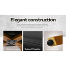 Artiss 4x Bar Stools Swivel Seat Curving Backrest-10