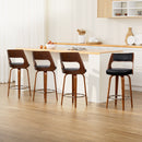Artiss 4x Bar Stools Swivel Leather Chair 65cm-7