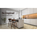 Artiss 2x Bar Stools Leather Padded w/Backrest-7