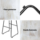 Artiss Bar Stools Kitchen Counter Stools Metal Chairs x2-13