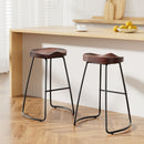 Artiss 2x Bar Stools Tractor Seat 65cm-2