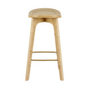 Artiss 2x Bar Stools Bamboo Rattan Stool Counter Chair Kitchen Barstools-3