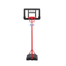Everfit Adjustable 1.6M Kids Basketball Hoop Stand System Portable Wheeled Base-4