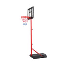 Everfit Adjustable 1.6M Kids Basketball Hoop Stand System Portable Wheeled Base-5