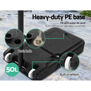 Everfit 2.1M Basketball Hoop Stand System Adjustable Portable Pro Kids Clear-6