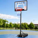 Everfit 2.1M Basketball Hoop Stand System Adjustable Portable Pro Kids Clear-8