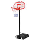 Everfit 2.1M Basketball Hoop Stand System Adjustable Portable Pro Kids White-1