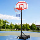 Everfit 2.1M Basketball Hoop Stand System Adjustable Portable Pro Kids White-8