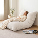 Artiss 3 in 1 Bean Bag Chair Cover (No Filler) Convertible Bean Bag for Adults, Corduroy Stuffed Animal Storage Bean Bag Cover Washable for Living Room Bedroom, Beige-9