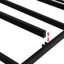 Artiss Bed Frame King Size Metal Grey MASON-3