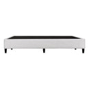 Artiss Bed Frame Queen Size Metal Grey MASON-4