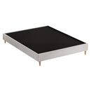 Artiss Bed Frame Double Size Beige ZORA-4