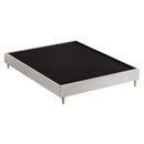 Artiss Bed Frame Queen Size Beige ZORA-4