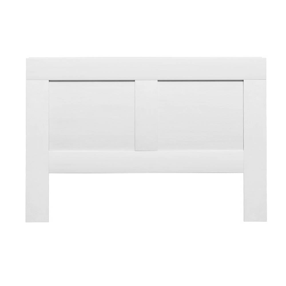 Artiss Bed Head Headboard Queen with Shelves - CABI White