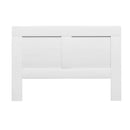 Artiss Bed Head Headboard Queen with Shelves - CABI White-3