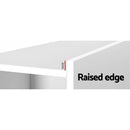 Artiss Bed Head Headboard Queen with Shelves - CABI White-6