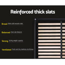 Artiss Bed Frame King Size Gas Lift Charcoal ISSA-5