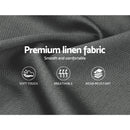 Artiss Bed Frame Queen Size Gas Lift Grey ISSA-6