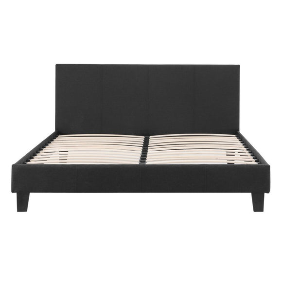 Artiss Neo Bed Frame Fabric - Charcoal Queen