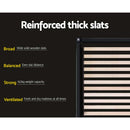 Artiss Neo Bed Frame Fabric - Grey Single-6