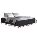 Artiss Bed Frame Double Size Gas Lift Base Charcoal TOKI-2