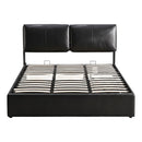 Artiss Queen Bed Frame Gas Lift Storage 3 Drawers Adjustable Headboard Platform Bed Black-3