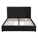 Artiss Queen Bed Frame Storage Charging Station Upholstered 3 Drawers USB Type-C-3