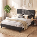 Artiss Bed Frame Double Size Charcoal NEO-1