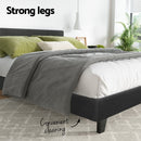 Artiss Bed Frame Double Size Charcoal NEO-5