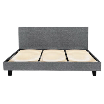 Artiss Bed Frame King Size Grey NEO