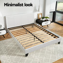 Artiss Bed Frame Queen Size White NEO-5
