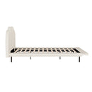 Artiss Bed Frame Queen Size Boucle Beige SASA-3