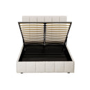 Artiss Bed Frame Queen Size Beige TETTE-3