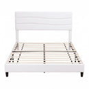 Artiss Queen Bed Frame with Storage Adjustable Headboard Platform Base Linen Fabric Charging Ports-8
