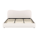 Artiss Bed Frame King Size Boucle DARA-3